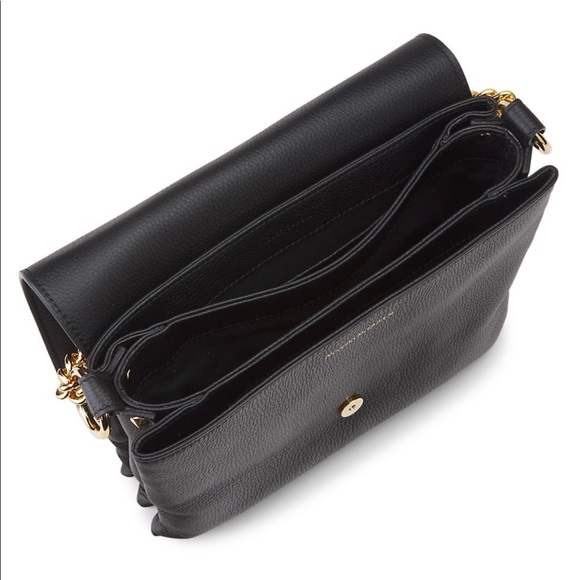 Alexander McQueen Twin Skull Leather Crossbody Bag - Picture 3 of 5